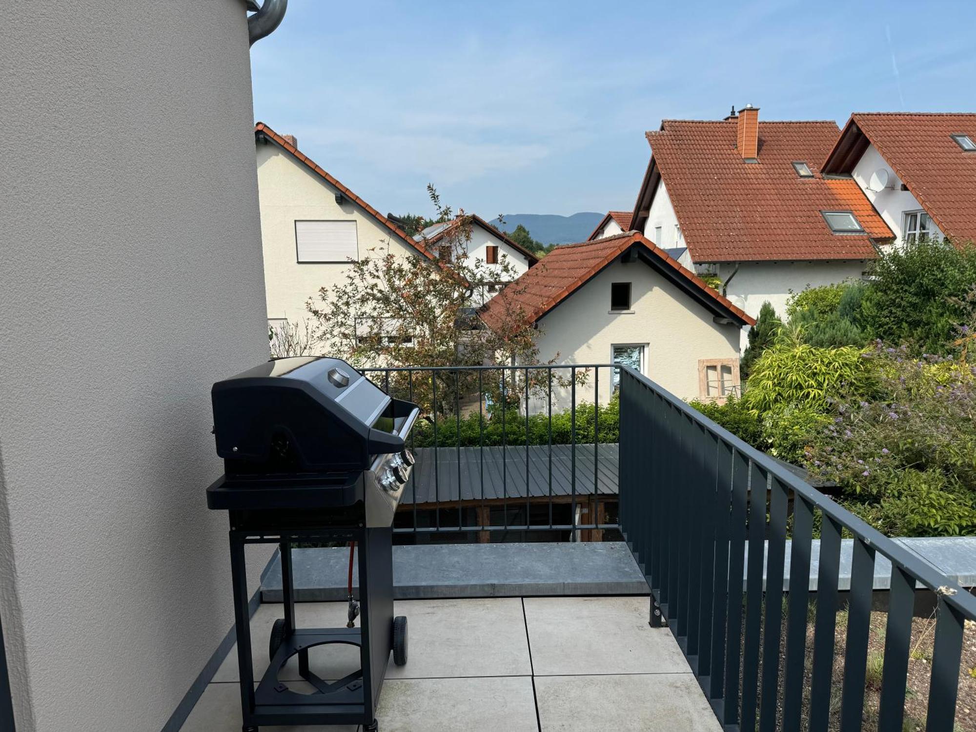 Moderne Ferienwohnung Mit Terrasse, Grill & Privatparkplatz Venningen Exterior foto